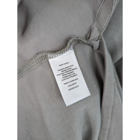 Haven Well Within Gray Sleeveless Drop Waist Drawstring Casual Dress - Picture 12 of 13